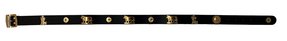 Ledergurt Emmental Neon GN 40mm (11000N/121-40)